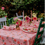 Rosey Posey Tablecloth - tablecloth - Dancing with juniper