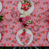 Rosey Posey Tablecloth - tablecloth - Dancing with juniper
