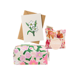 The Teacher Gift: Make up bag + Eye Pillow + Greeting Card