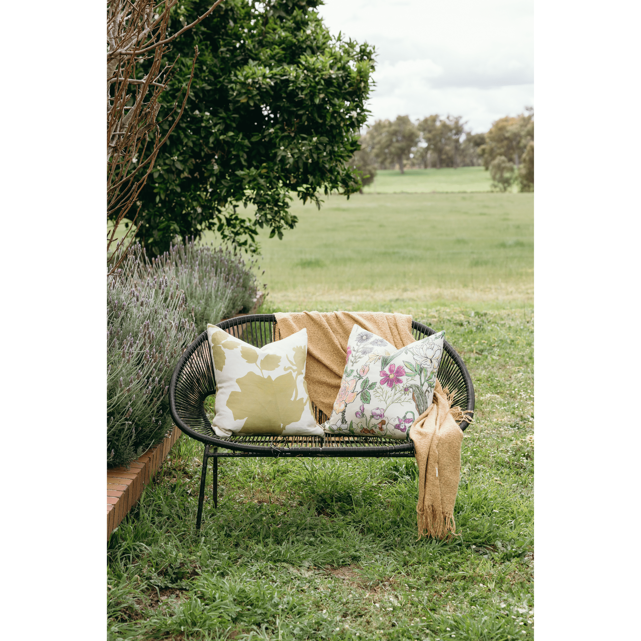 Barbara Cushion - Dancing with juniper