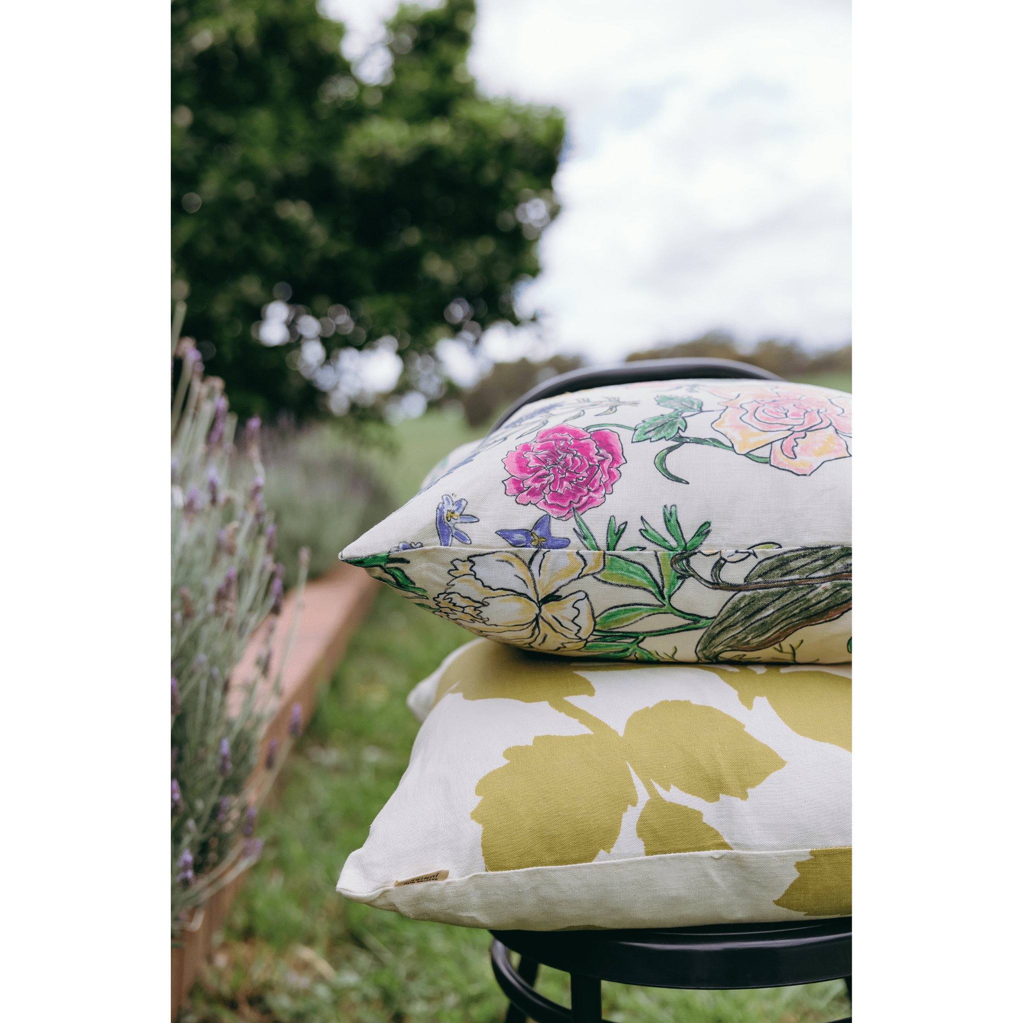 Barbara Cushion - Dancing with juniper