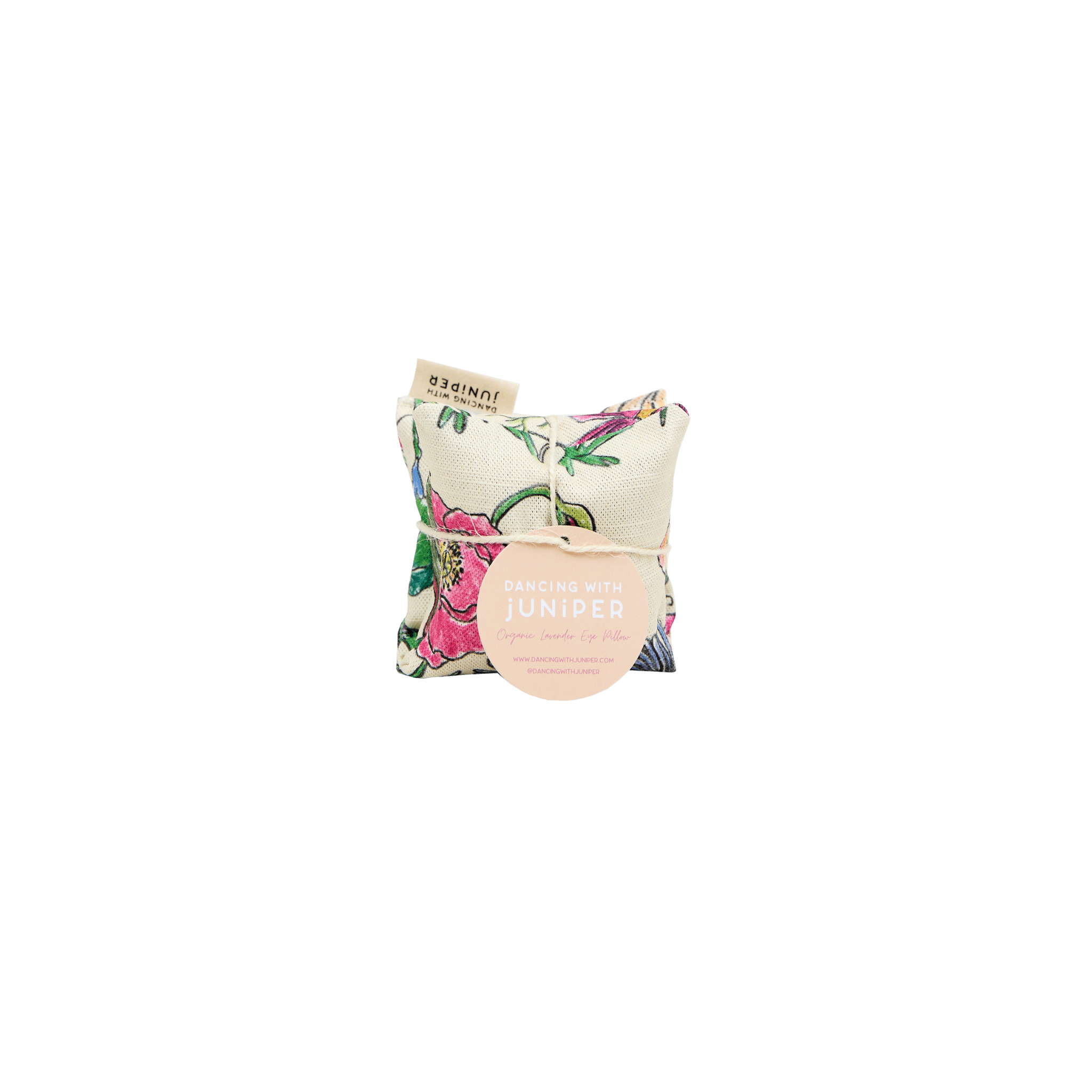 Birth Flowers Eye Pillow - Dancing with juniper