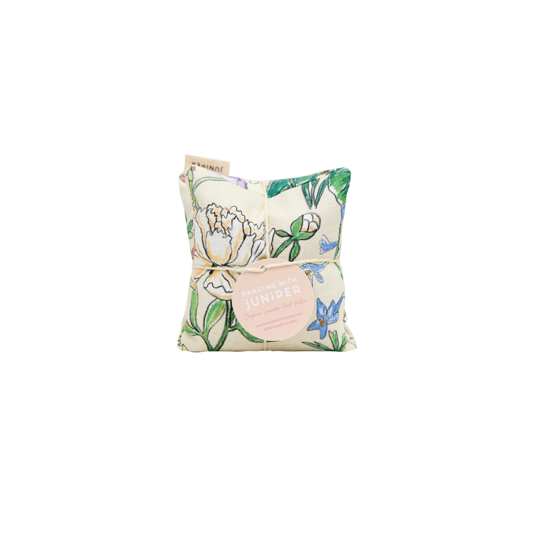 Birth Flowers Heat Pillow - Dancing with juniper