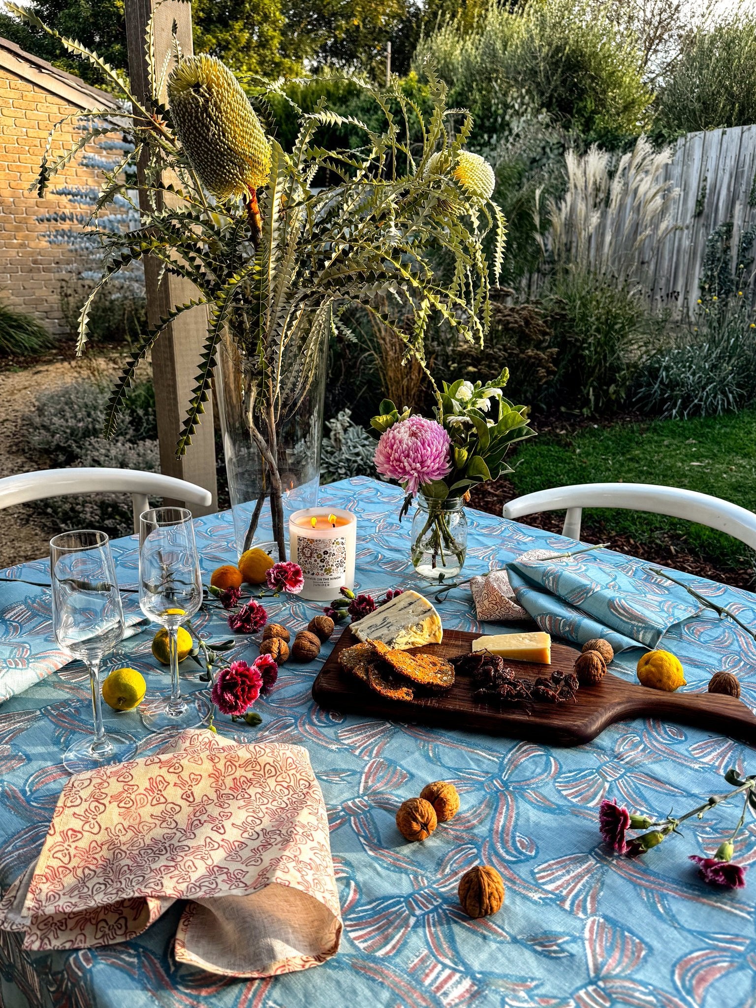 Go with the Bow Tablecloth - tablecloth - Dancing with juniper