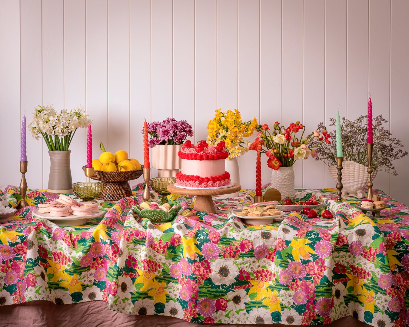 Meadow Tablecloth - tablecloth - Dancing with juniper