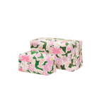 The travel duo: Forest Foor Toiletry Bag + Forest Floor Make Up Bag - Dancing with juniper