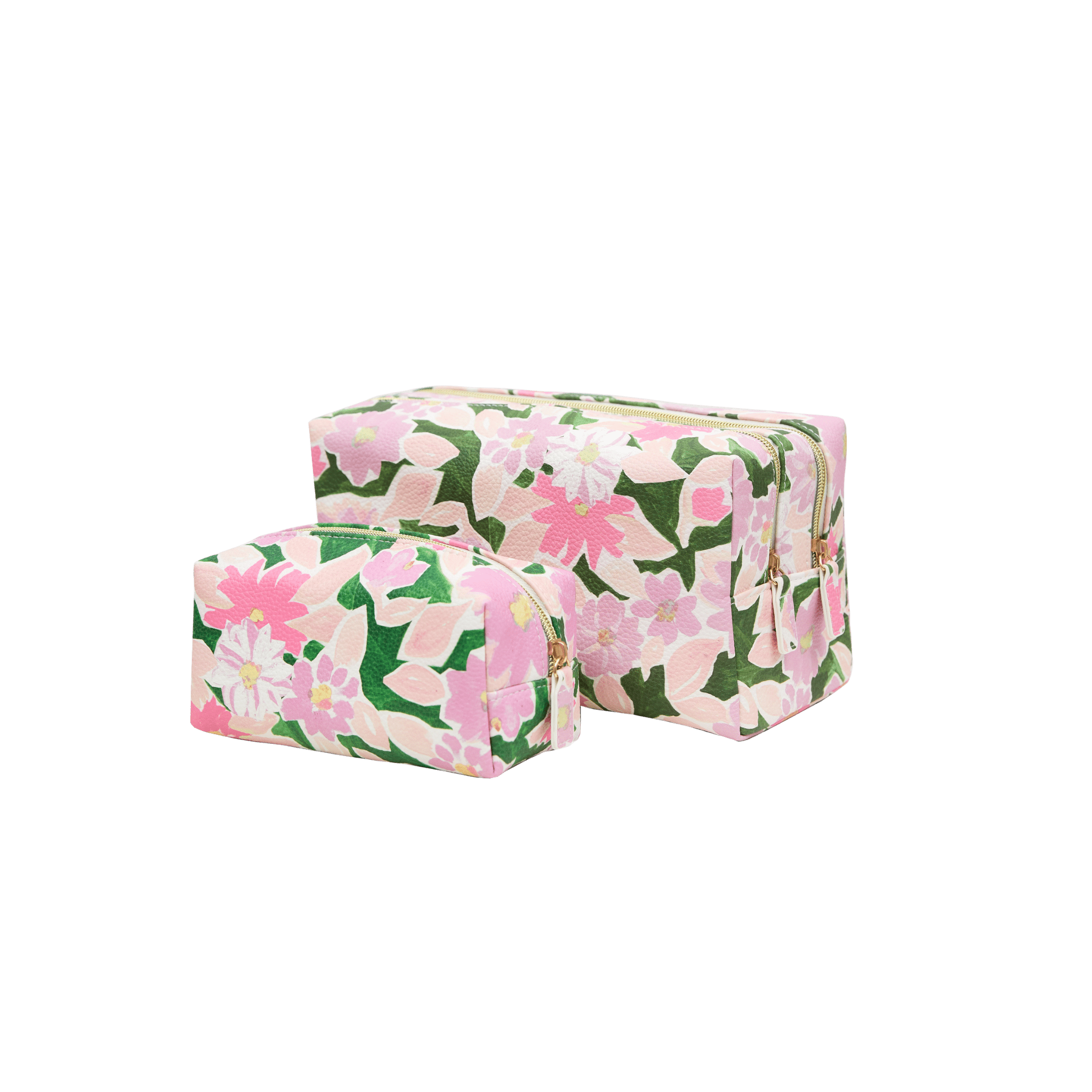 The travel duo: Forest Foor Toiletry Bag + Forest Floor Make Up Bag - Dancing with juniper