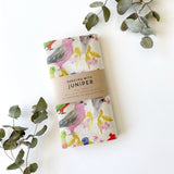 Barry's Birds Tea Towel - tea towel - Dancing with juniper