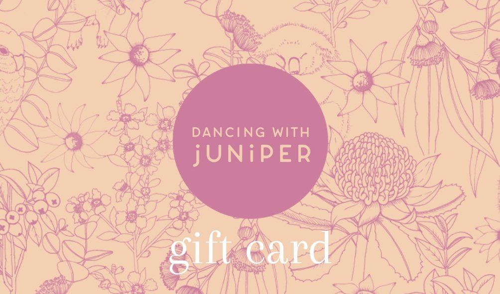 Dancing with juniper gift card - Gift card - Dancing with juniper