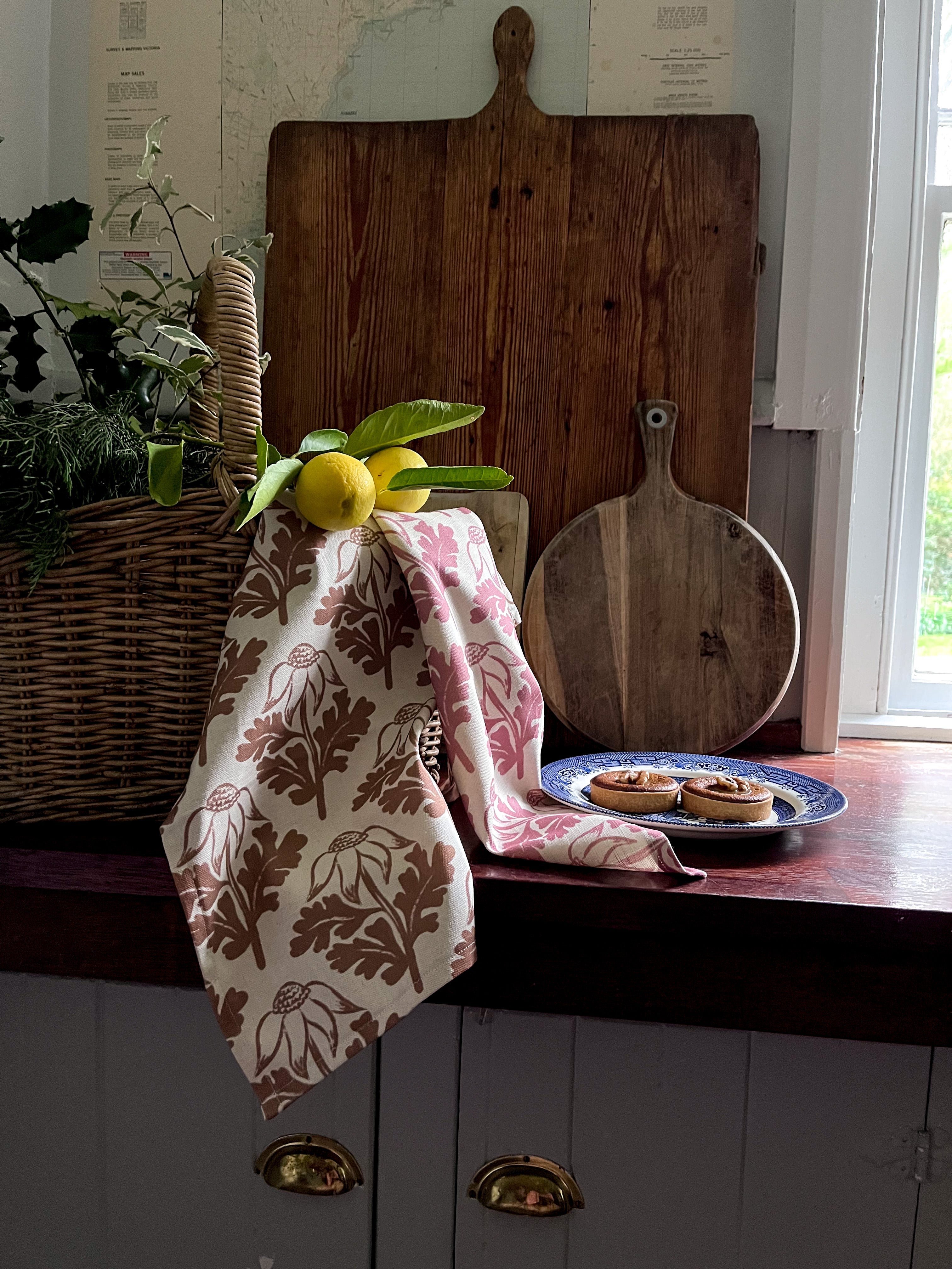 Frivolous Flannels Tea Towel Biscuit - tea towel - Dancing with juniper