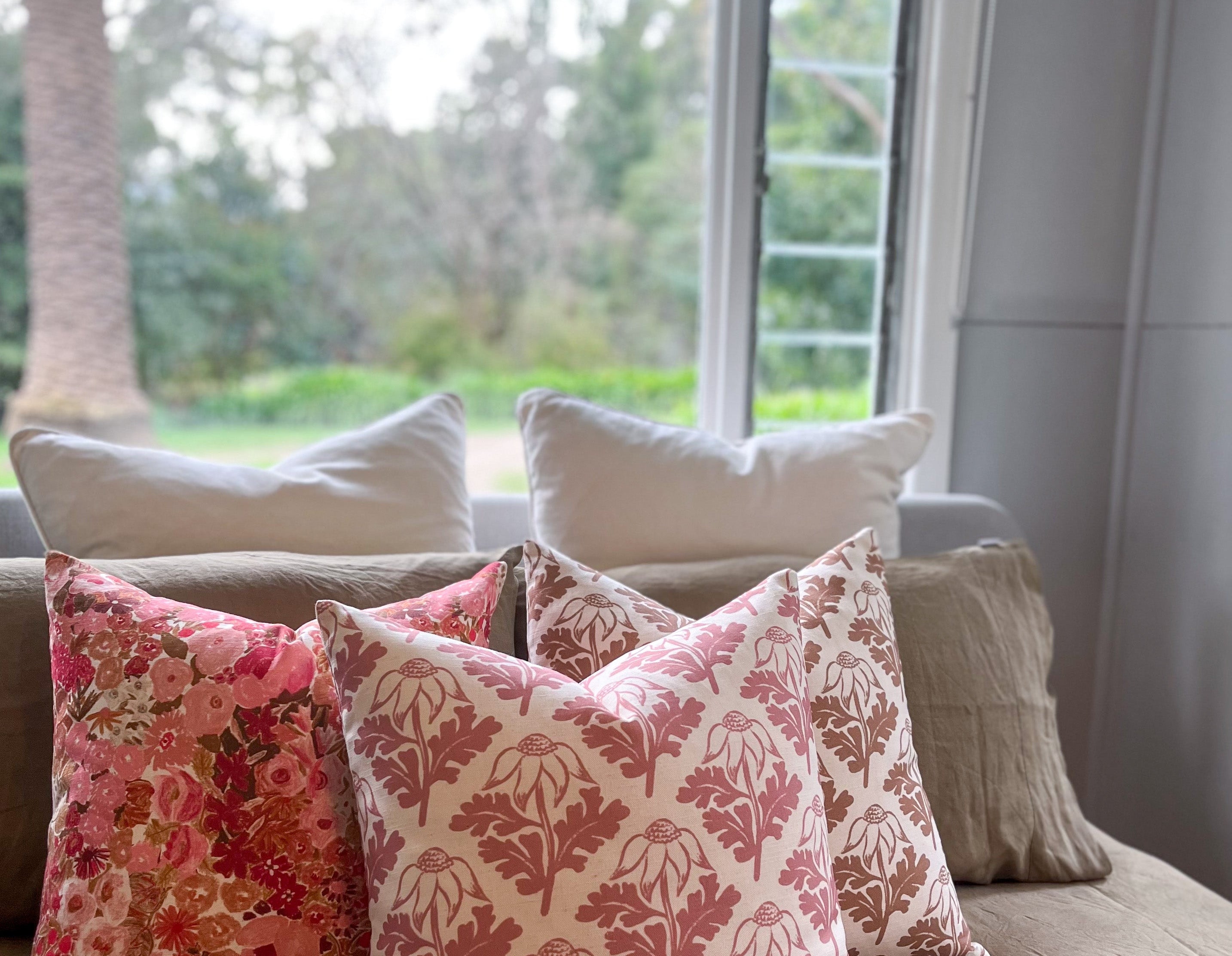 Lillian Cushion - cushion - Dancing with juniper