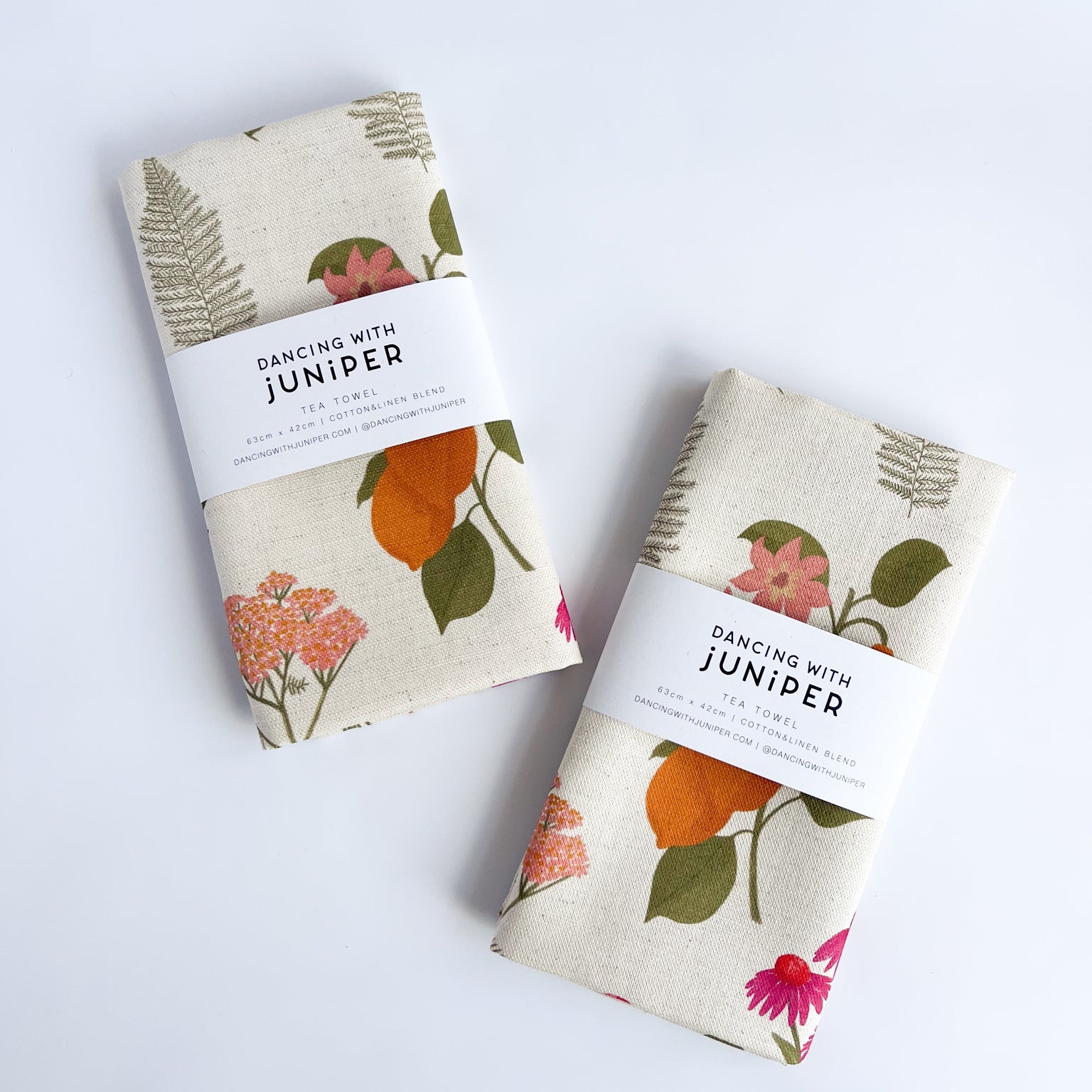 Lovely Bunch Tea Towel - tea towel - Dancing with juniper