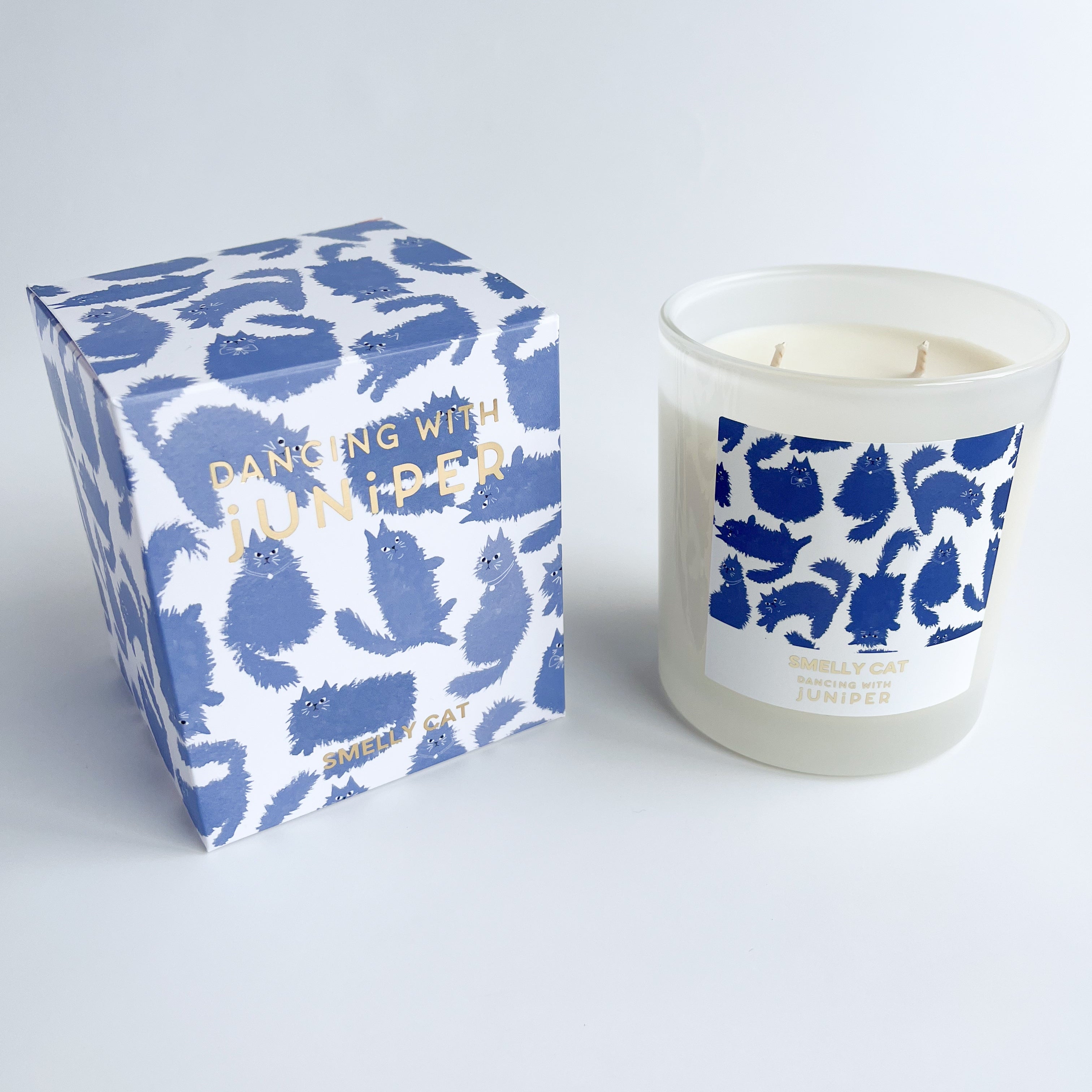 Smelly Cat Soy Candle - candle - Dancing with juniper