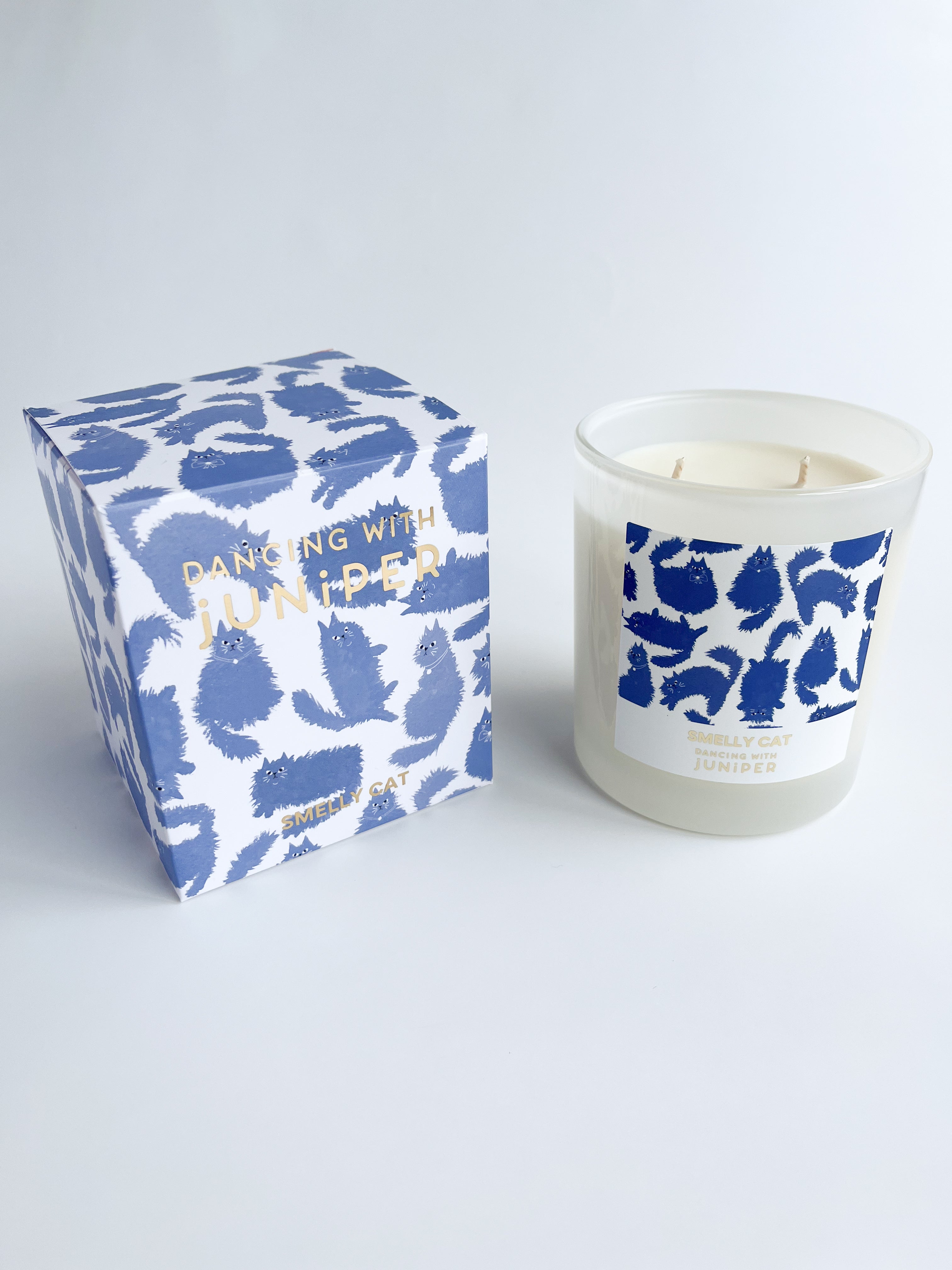 Smelly Cat Soy Candle - candle - Dancing with juniper