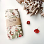 Treasures From The Bush Tea Towel - tea towel - Dancing with juniper